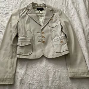 BCBG leather jacket